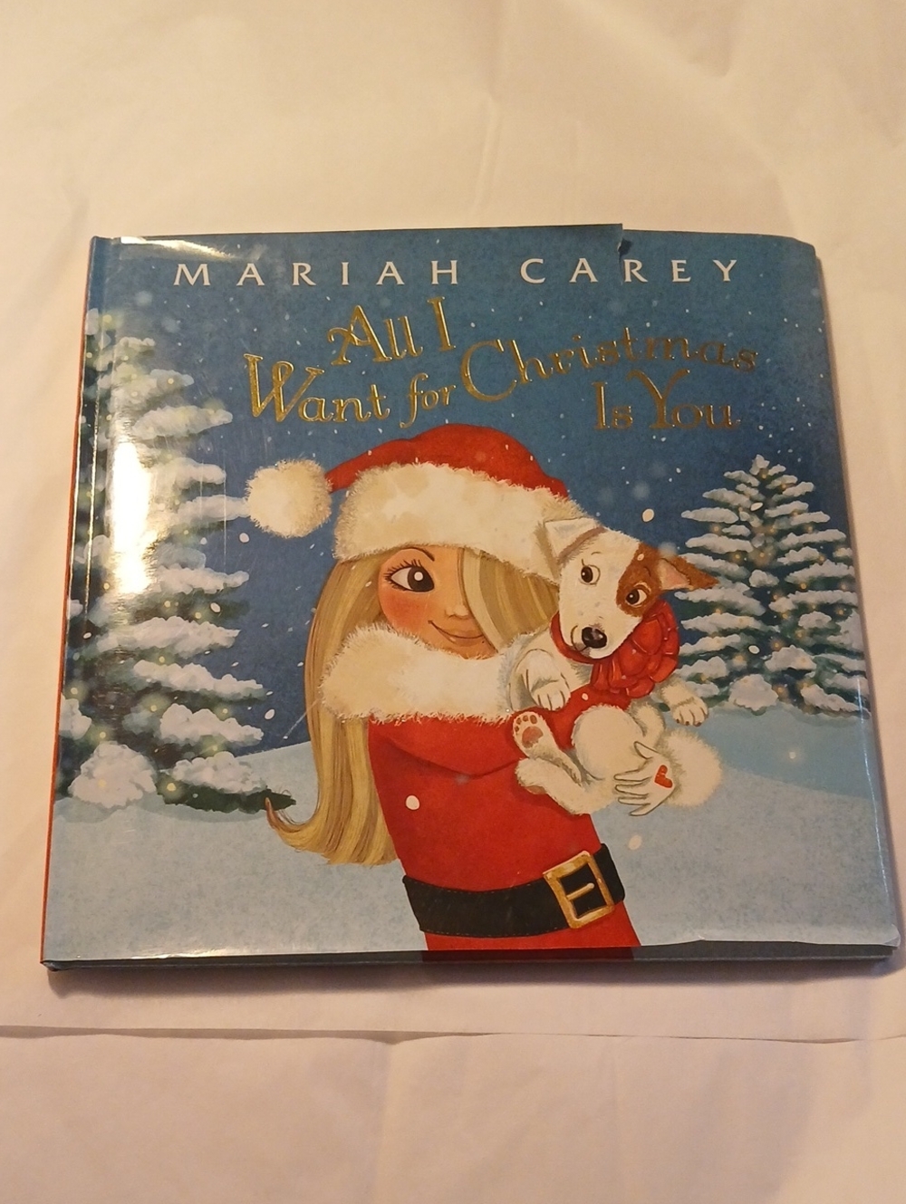 🍊3/$15🍊 Mariah Carey 'All I Want for Christmas Is You' Hardcover Book